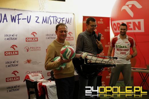 Uczniowie "Dużej Dwójki" trenowali z mistrzem