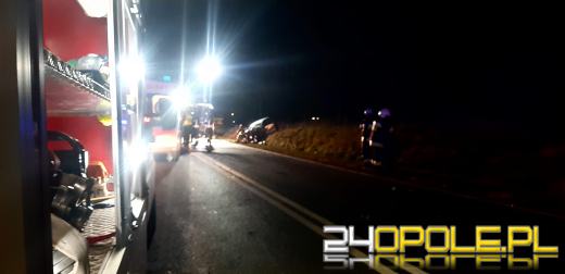 Poważny wypadek w powiecie prudnickim. Ranne zostały 4 osoby