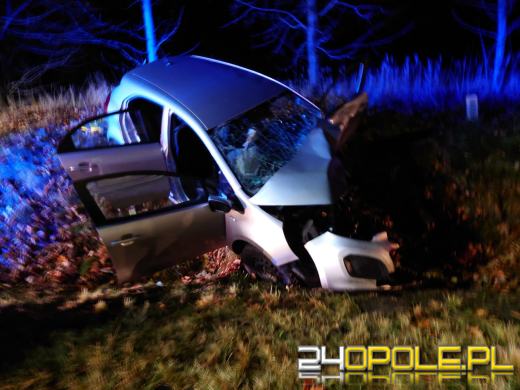 Poważny wypadek w powiecie prudnickim. Ranne zostały 4 osoby