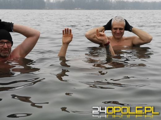 Morsy z Opola znów w wodzie. Zimowa sceneria cieszy