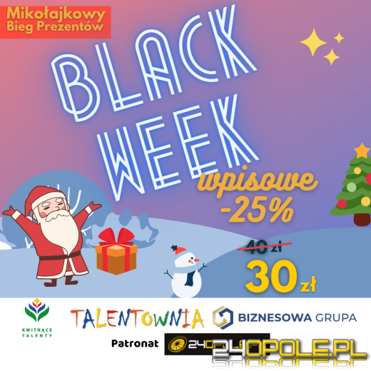 Mikołajkowy Bieg Prezentów.