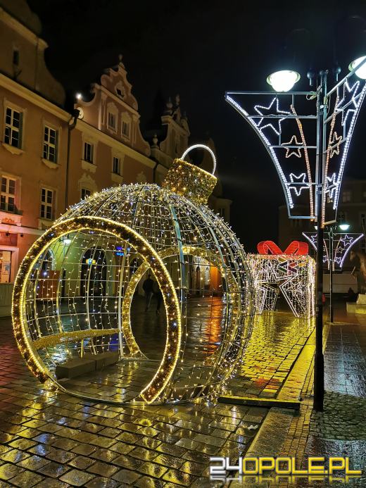 Opole przygotowane do świąt. Jutro rozpoczyna się Jarmark Bożonarodzeniowy