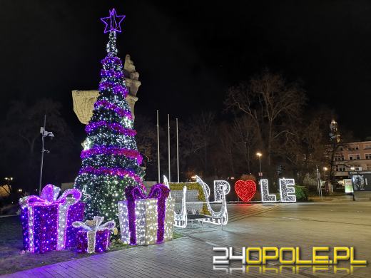 Opole przygotowane do świąt. Jutro rozpoczyna się Jarmark Bożonarodzeniowy