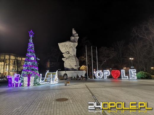 Opole przygotowane do świąt. Jutro rozpoczyna się Jarmark Bożonarodzeniowy