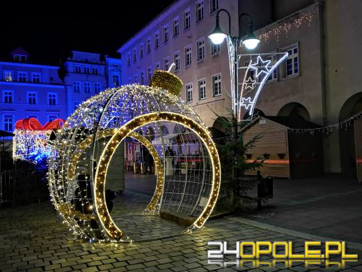 Opole przygotowane do świąt. Jutro rozpoczyna się Jarmark Bożonarodzeniowy