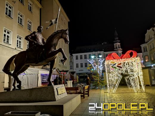 Opole przygotowane do świąt. Jutro rozpoczyna się Jarmark Bożonarodzeniowy