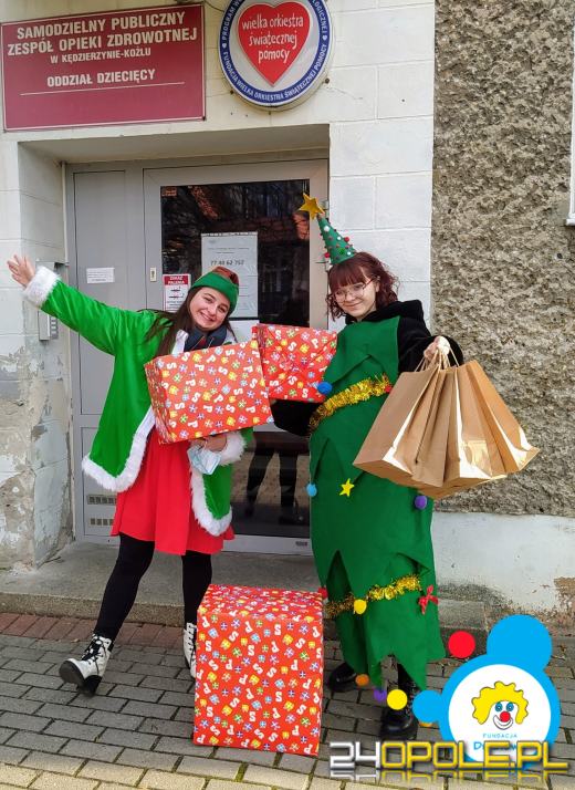 Najmłodsi szpitalni podopieczni dostali mikołajkowe prezenty