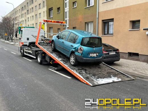 Kolizja przy przejściu dla pieszych na Fabrycznej w Opolu