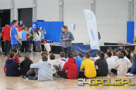 Biathlonistka Krystyna Guzik towarzyszyła młodzieży podczas Zimowej Akademii Sportu