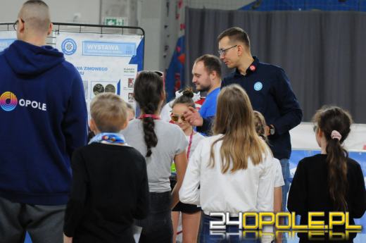 Biathlonistka Krystyna Guzik towarzyszyła młodzieży podczas Zimowej Akademii Sportu