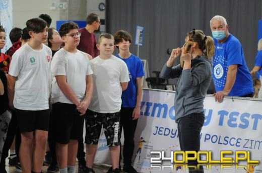 Biathlonistka Krystyna Guzik towarzyszyła młodzieży podczas Zimowej Akademii Sportu