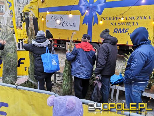 RMF rozdało ponad 1000 choinek