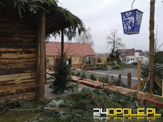 Powstaje szopka bożonarodzeniowa w Opolu-Szczepanowicach
