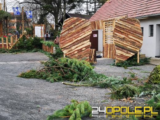 Powstaje szopka bożonarodzeniowa w Opolu-Szczepanowicach