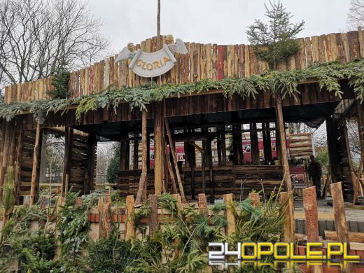 Powstaje szopka bożonarodzeniowa w Opolu-Szczepanowicach