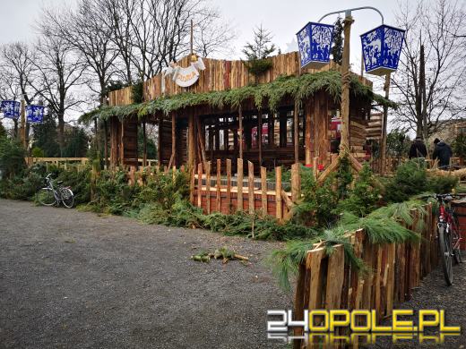 Powstaje szopka bożonarodzeniowa w Opolu-Szczepanowicach
