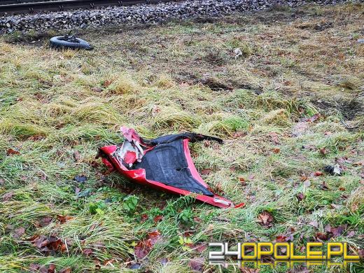 Kierujący seicento wjechał pod nadjeżdżający pociąg. Są ranni