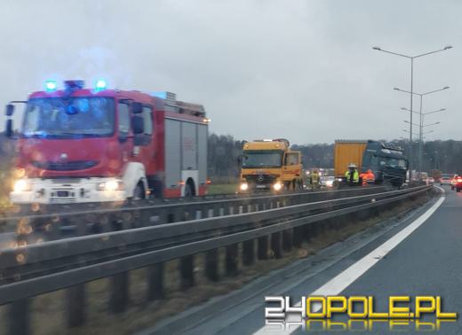 LPR lądował na DK45 w powiecie krapkowickim. Dwie osoby trafiły do szpitala