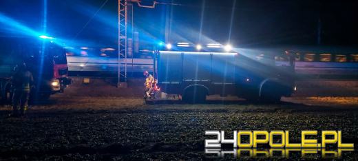 Lewin Brzeski: Pociąg potrącił pieszego