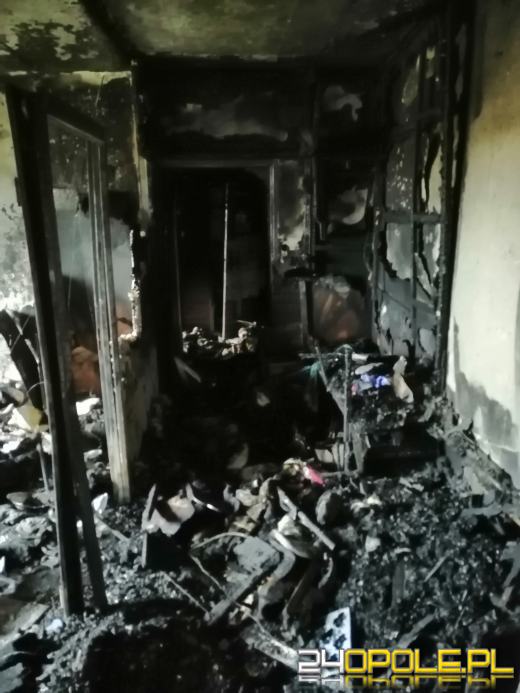Po tragicznym pożarze w Opolu niemożliwy jest powrót lokatorów do 32 mieszkań