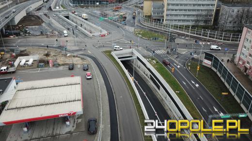 Kierowcy chwalą sobie przejazd nowa drogą "Opole - Wschód"