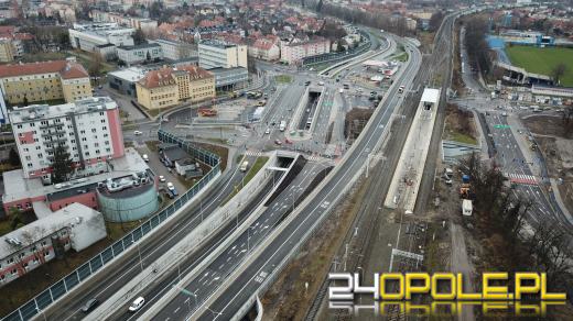 Kierowcy chwalą sobie przejazd nowa drogą "Opole - Wschód"