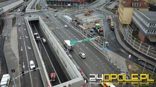 Kierowcy chwalą sobie przejazd nowa drogą "Opole - Wschód"