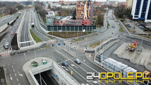 Kierowcy chwalą sobie przejazd nowa drogą "Opole - Wschód"