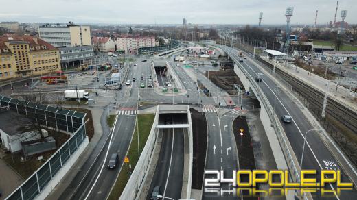 Kierowcy chwalą sobie przejazd nowa drogą "Opole - Wschód"