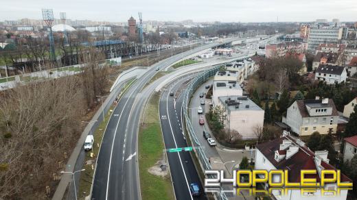 Kierowcy chwalą sobie przejazd nowa drogą "Opole - Wschód"