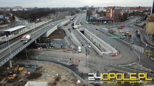 Kierowcy chwalą sobie przejazd nowa drogą "Opole - Wschód"