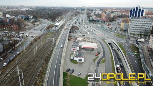 Kierowcy chwalą sobie przejazd nowa drogą "Opole - Wschód"