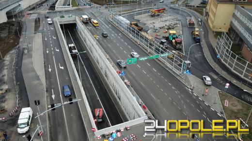 Kierowcy chwalą sobie przejazd nowa drogą "Opole - Wschód"