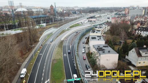 Kierowcy chwalą sobie przejazd nowa drogą "Opole - Wschód"