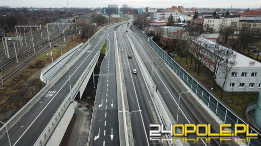 Kierowcy chwalą sobie przejazd nowa drogą "Opole - Wschód"