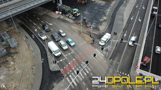 Kierowcy chwalą sobie przejazd nowa drogą "Opole - Wschód"