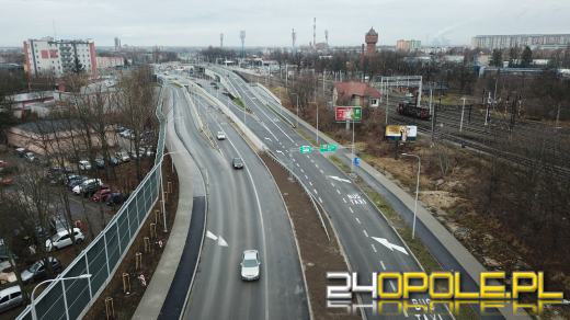 Kierowcy chwalą sobie przejazd nowa drogą "Opole - Wschód"