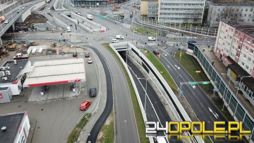 Kierowcy chwalą sobie przejazd nowa drogą "Opole - Wschód"