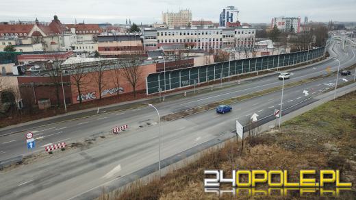 Kierowcy chwalą sobie przejazd nowa drogą "Opole - Wschód"