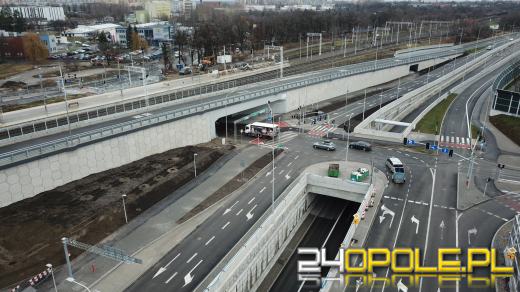 Kierowcy chwalą sobie przejazd nowa drogą "Opole - Wschód"