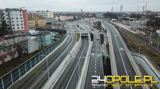 Kierowcy chwalą sobie przejazd nowa drogą "Opole - Wschód"