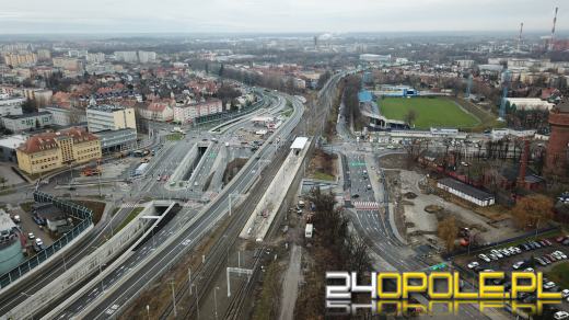 Kierowcy chwalą sobie przejazd nowa drogą "Opole - Wschód"