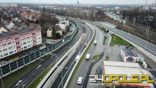 Kierowcy chwalą sobie przejazd nowa drogą "Opole - Wschód"