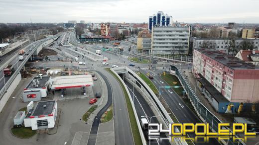 Kierowcy chwalą sobie przejazd nowa drogą "Opole - Wschód"