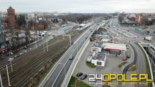 Kierowcy chwalą sobie przejazd nowa drogą "Opole - Wschód"