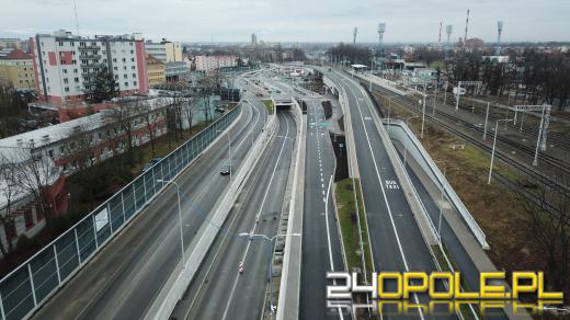 Kierowcy chwalą sobie przejazd nowa drogą "Opole - Wschód"