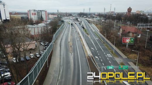 Kierowcy chwalą sobie przejazd nowa drogą "Opole - Wschód"