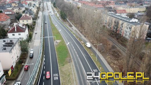 Kierowcy chwalą sobie przejazd nowa drogą "Opole - Wschód"