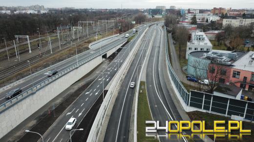 Kierowcy chwalą sobie przejazd nowa drogą "Opole - Wschód"