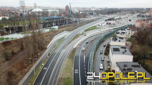 Kierowcy chwalą sobie przejazd nowa drogą "Opole - Wschód"